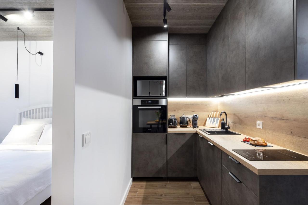 City Center Sanctuary Modern Business-Class Studio With Free Parking In The Heart Of VNO Exteriér fotografie